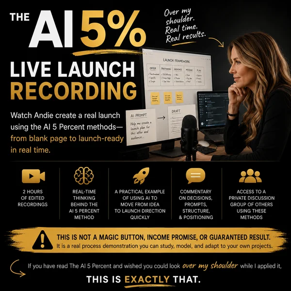 AI Five Percent Live Recordings